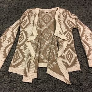 Arizona Aztec Print Sweater Cardigan